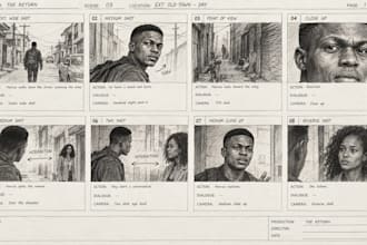 storyboard your short film from script to shots