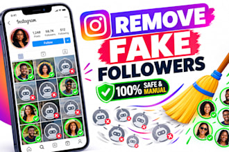remove instagram ghost, fake, bot followers and unfollow inactive accounts safe