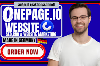 design onepage io website landing page one page website and business page