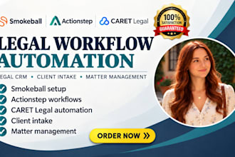 setup smokeball actionstep caret legal crm client intake automation