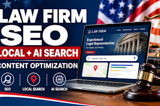 optimize law firm content for SEO local search and ai search