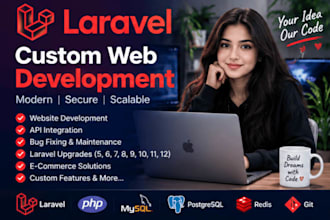 be your expert php laravel developer as a full stack developer