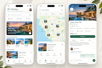 develop super luxury villa, airbnb and holiday rental booking app