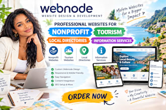 webnode nonprofit tourism local directories board information service website