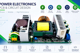 design power electronics, high power pcb, smps, dc dc converter and power supply