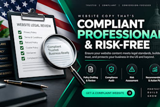 review your peptide website copy and provide fda compliance risk assessment