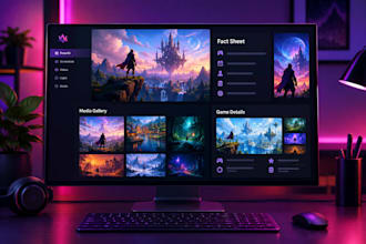 create a professional indie game press kit using notion