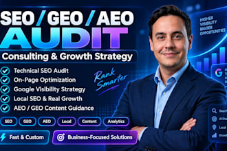 do a technical seo audit plus geo and aeo visibility strategy