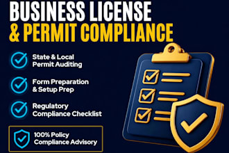 prepare your business license application and permit strategy
