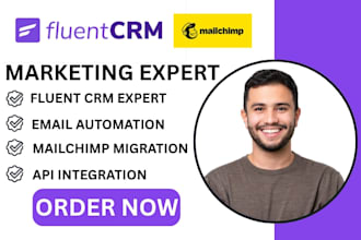 setup fluentcrm email automation fluentcrm smtp setup mailchimp migration