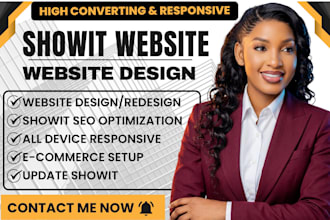 design showit website redesign showit customization template showit website SEO