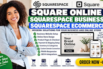 build square online squarespace business website squarespace ecommerce store