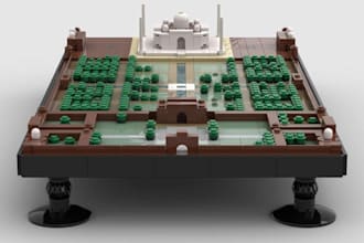 design custom lego moc design lego house lego car in bricklink studio
