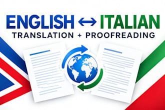manually translate english to italian or italian to english
