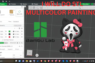 do stl color painting convert stl to 3mf for bambu lab multicolor 3d printing