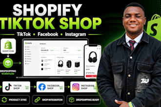 setup shopify tiktok shop dropshipping tiktok shop integration meta shop setup