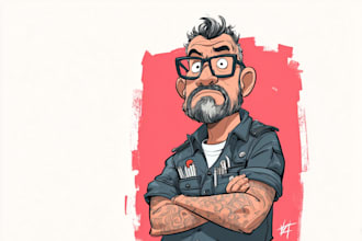 create costumized cartoon illustration