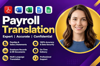translate payroll documents payslips employee records hr paperwork