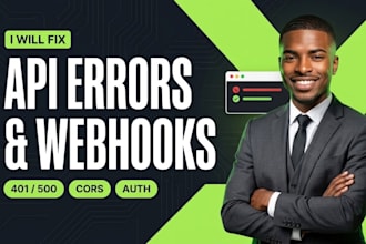 fix rest API, webhook, authentication and integration errors