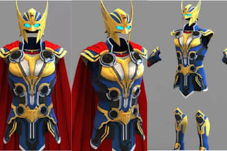 create 3d cosplay armor 3d mask 3d helmet 3d props cosplay accessories weapon