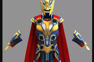 create 3d cosplay armor 3d mask 3d helmet 3d props cosplay accessories weapon