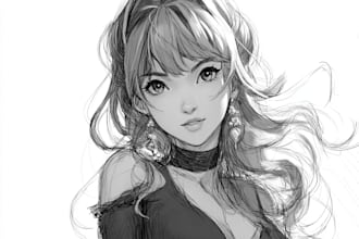 sketch you anime sketch art