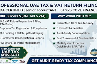 do uae vat return filing and corporate tax registration