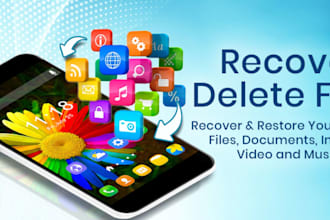 recover deleted photos,videos and restore lost website data