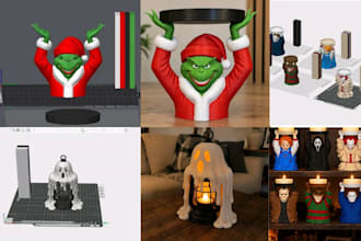 3d print your stl 3mf obj models with bambu lab ams multicolor printing and ship