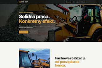 design a modern responsive landing page for your business