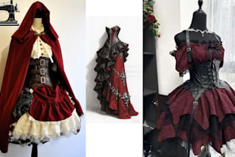 sew custom cosplay costume