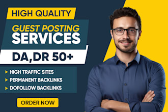 do SEO guest post, tech guest post and publish premium guest post service