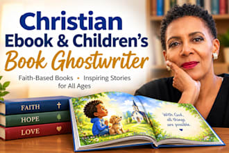 be your children book ghostwriter for kids story and picture book