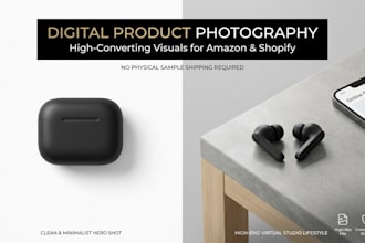 create premium e commerce product photography