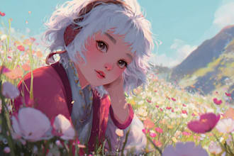 draw commission into anime or manga style art