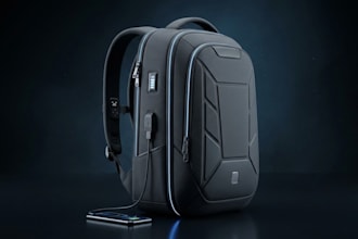 design 3d smart ergonomic bags, backpacks and travel pouches with cad