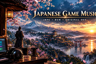 compose japanese game music jrpg bgm and immersive instrumental ost theme song