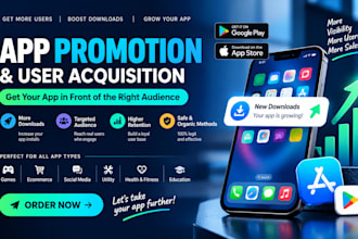 do android mobile app promotion, game promotion, app installs