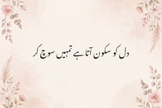 design aesthetic urdu poetry instagram story