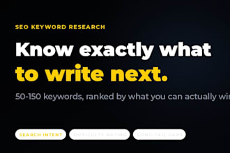 do keyword research, long tail, bilingual and competitor analysis
