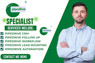 build pipedrive workflow automation pipedrive lead routing deal stage followup
