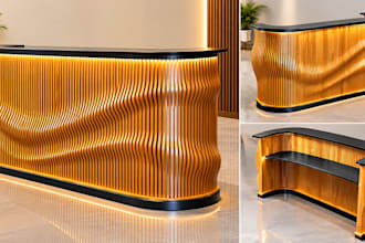 design woodworking cad, furniture shop  cust list  millwork shop for fabrication