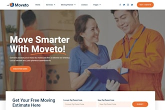 design squarespace moving concierge site senior move manager relocation service