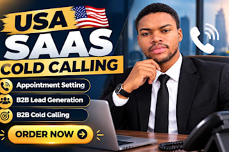 usa ai saas agencies cold calling appointment setting sales closer phone calling