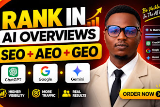 rank your business and website in ai overviews with SEO aeo and GEO
