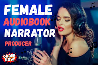 narrate your audiobook narrator and record female voice over