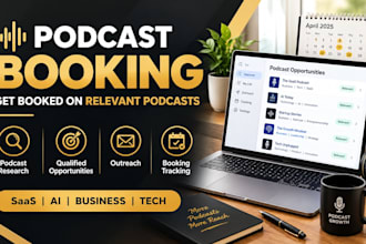 create a professional podcast guest media kit