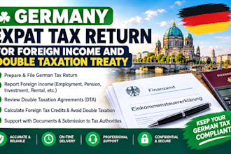 file your german expat tax return for foreign income and double taxation treaty