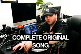 write, produce and sing your original latin house or reggaeton song