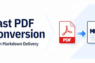 convert your complex PDF files into clean markdown format